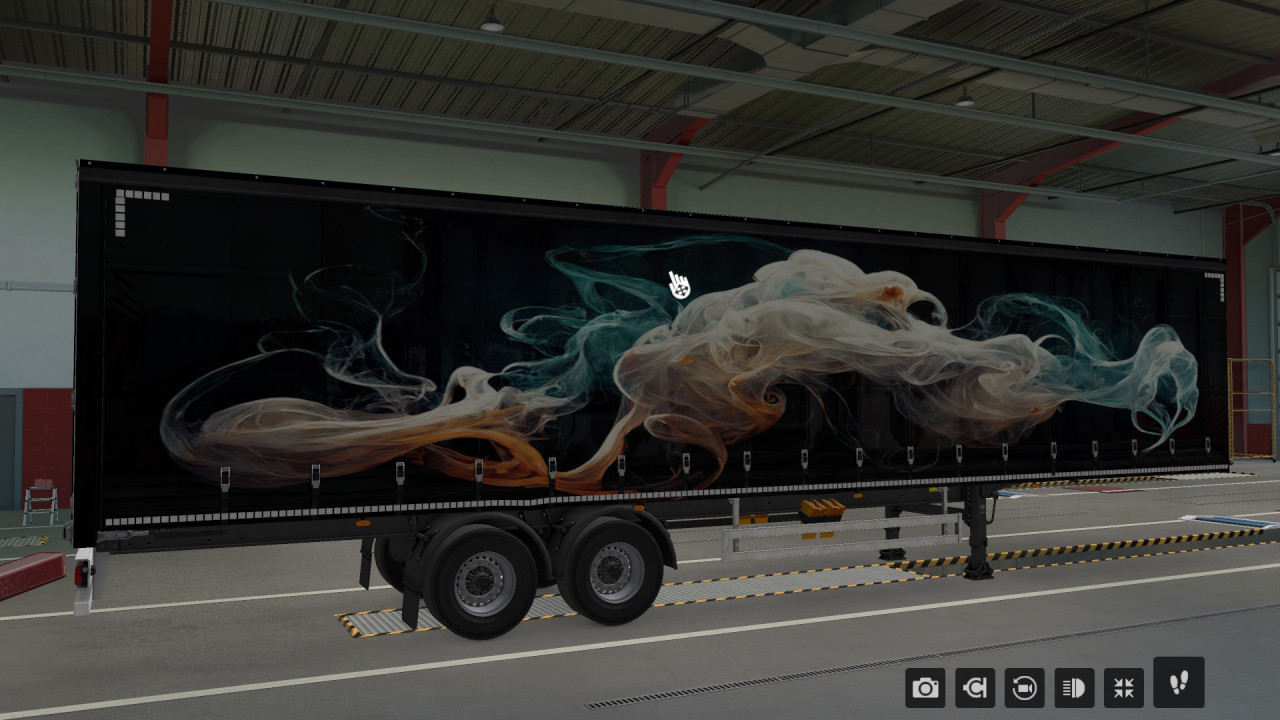 Abstract Smog Trailer Skin